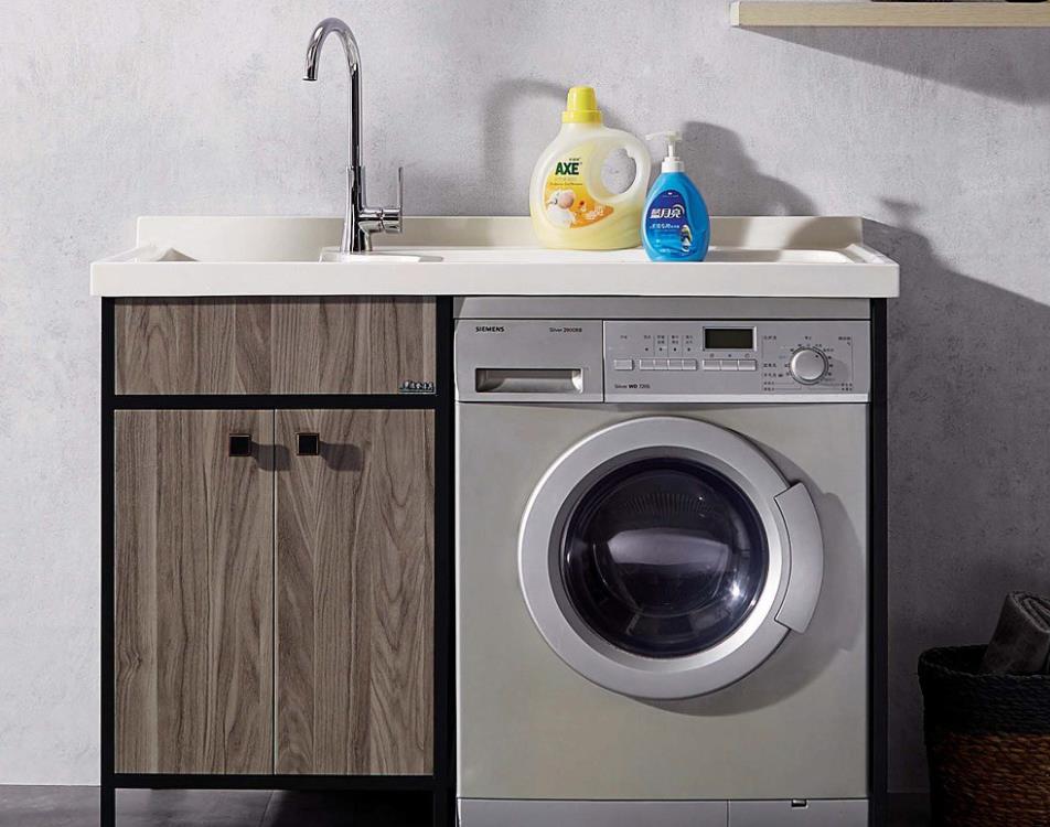 HOAA1.2米不銹鋼陽(yáng)臺(tái)柜洗衣機(jī)柜LD3229