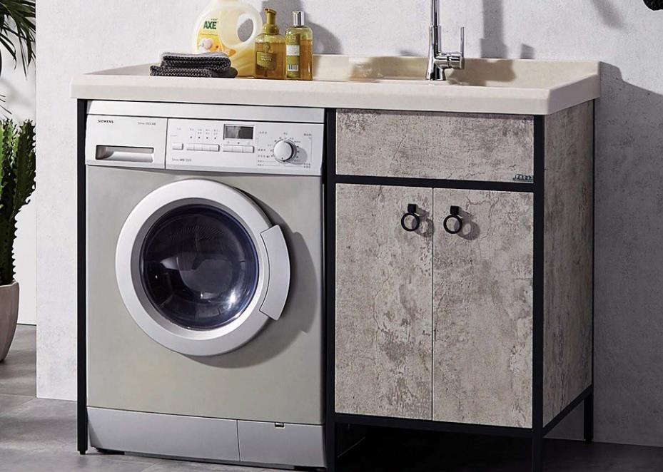 HOAA1.2米不銹鋼陽(yáng)臺(tái)柜洗衣機(jī)柜LD3232